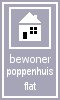 Bewohner im Puppenhausflat